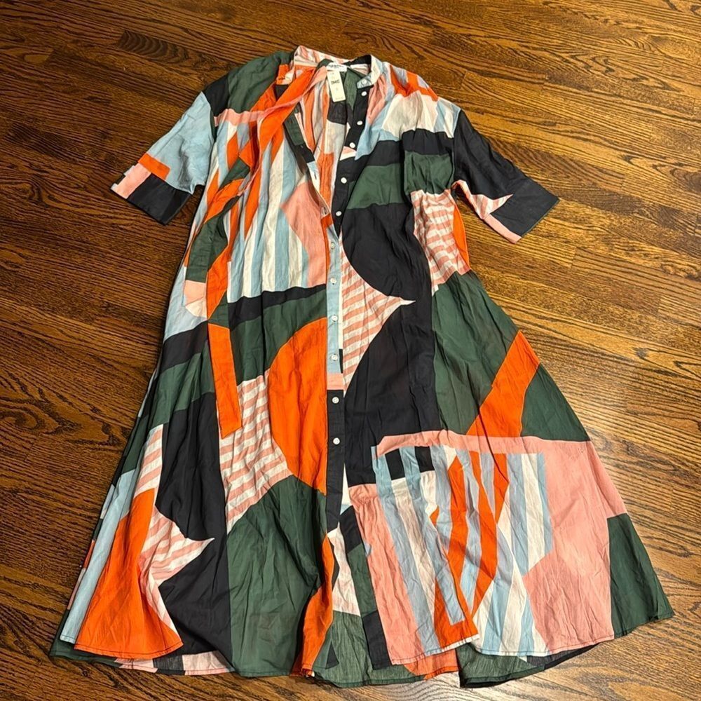 Essentiel Antwerp Focktail Oversized Maxi Dress by Anthropologie - Picture 5 of 9